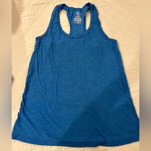 Walmart. Women’s medium, blue athletic tank top.
